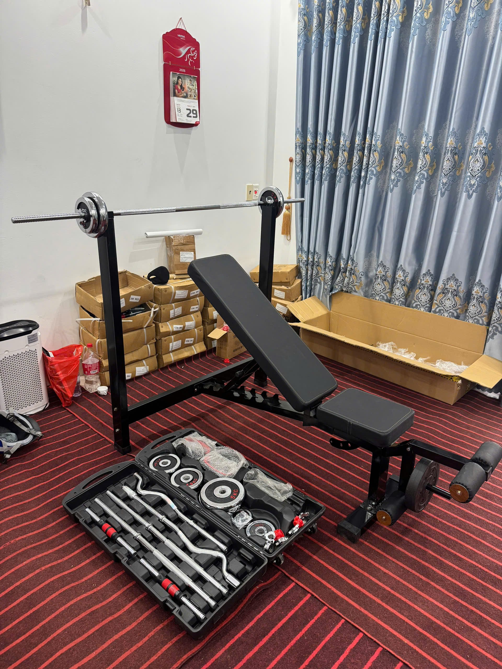 GHẾ GYM ĐA NĂNG DK023 - Ảnh 3
