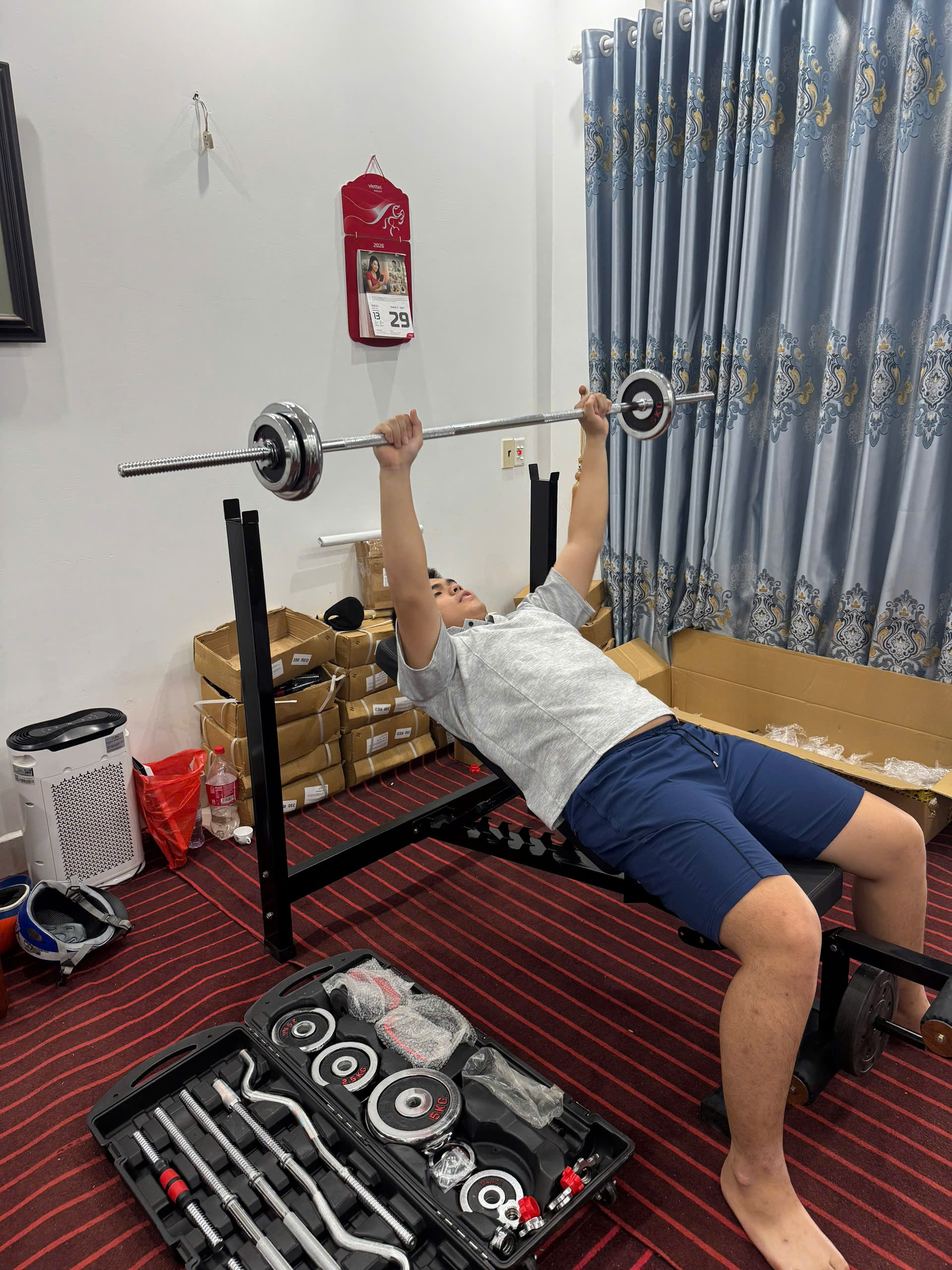 GHẾ GYM ĐA NĂNG DK023 - Ảnh 2